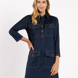Vicky Dress | Navy