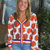 Clemson Cardigan