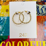 Rice Bead Hoop