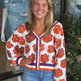 Clemson Cardigan