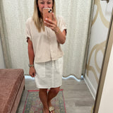 Striped Button Down