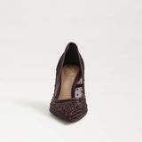 Hazel Mesh Pump | Burgundy