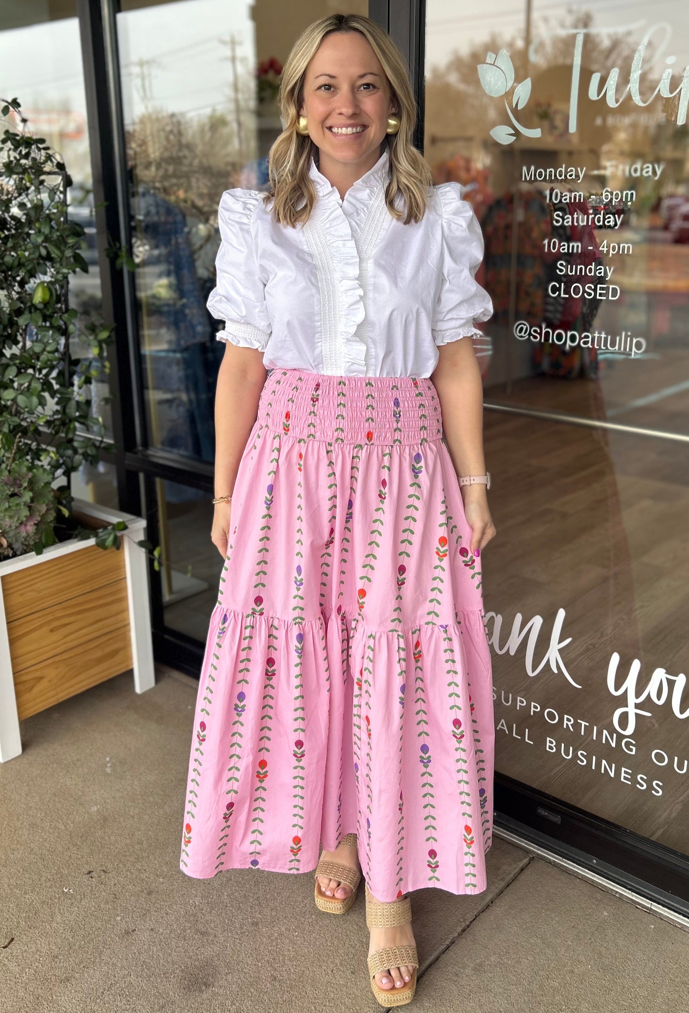 Two Tiered Skort- Tillies Tulips