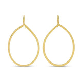 Hammered Teardrop Earring
