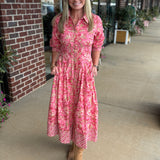 Carter Dress | Grandeur Cherry