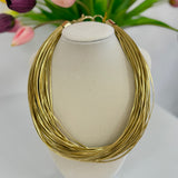 Gold Strand Necklace