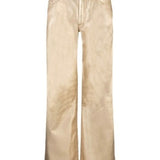 Charlotte Coated Denim | Gold