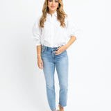 White Ric Rac Top