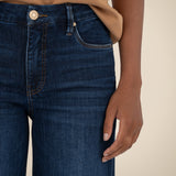 Meg High Rise | Dark Wash
