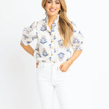 Vintage Floral Top