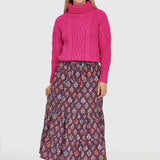 Market Skirt | Holiday Flower