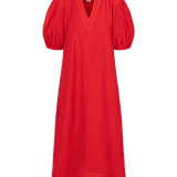 Hampton Dress | Cardinal Red