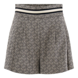 Relaxed Short | Black Monogram