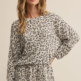 Lux Leopard Long Sleeve Top