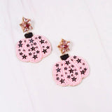 Pumpkin Patch Earring | Pink