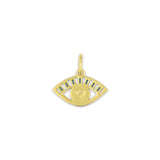 Pink Lurex Necklace Cord | Evil Eye Charm