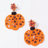 Pumpkin Patch Earring | Orange