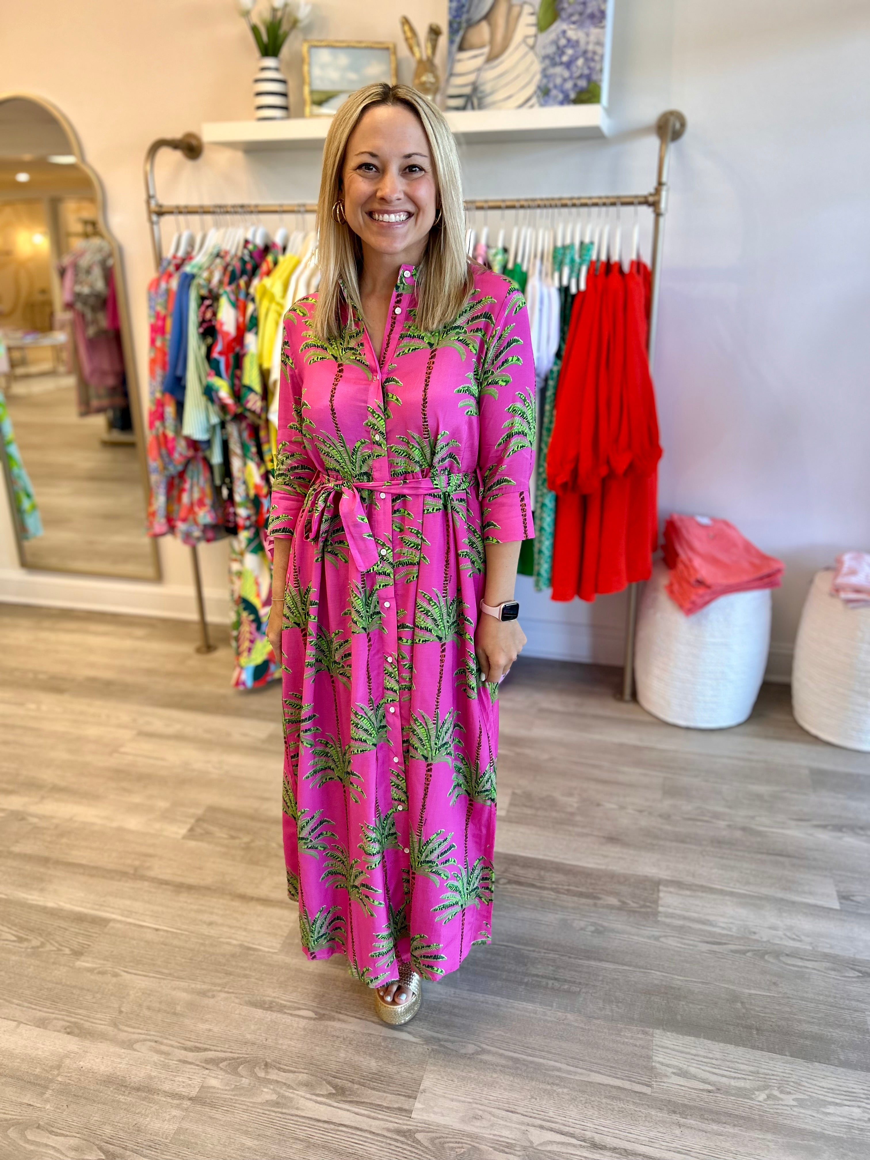 Ruffled Sally Dress - Tulip Valley