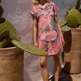 Nautilus Navy Shirt Dress