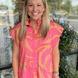 Billie Blouse | Pressed Floral