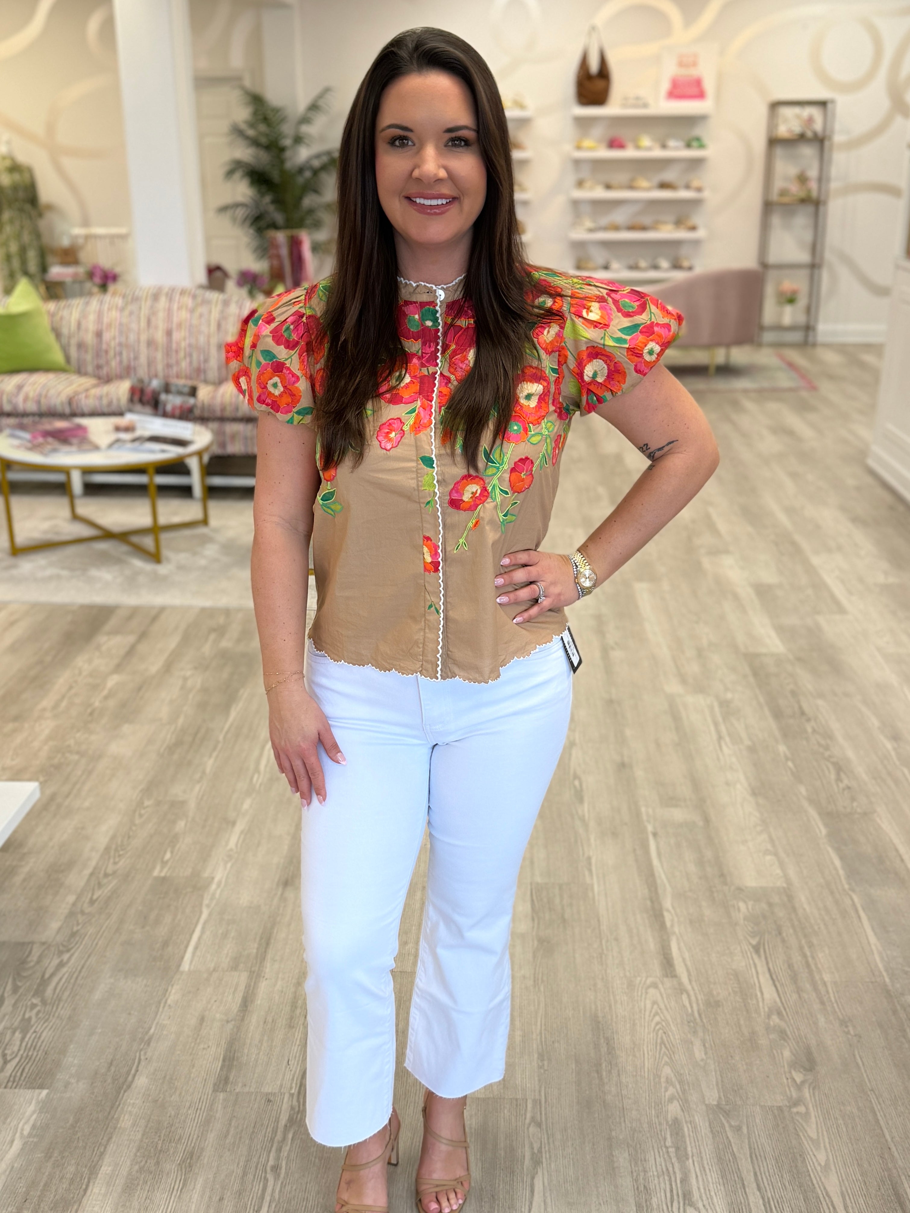 Emily Top | Poppy – Tulip