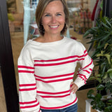 Zayla Stripe Top
