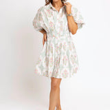 Vintage Floral Mini Dress