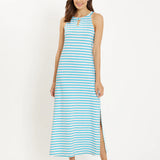 Lisette | Aqua Stripe