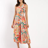 Easton Dress | Stained Glass Coral