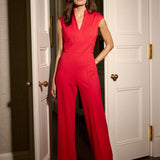 Kendall Jumpsuit | Red Ponte
