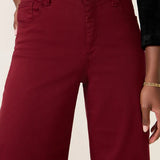 Meg High Rise | Maroon