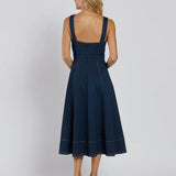 Sabrina Dress | Denim