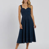 Sabrina Dress | Denim