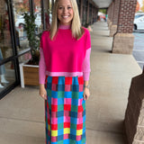 Leona Sweater | Pink Flamingo