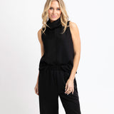 Coco Mock Top | Black