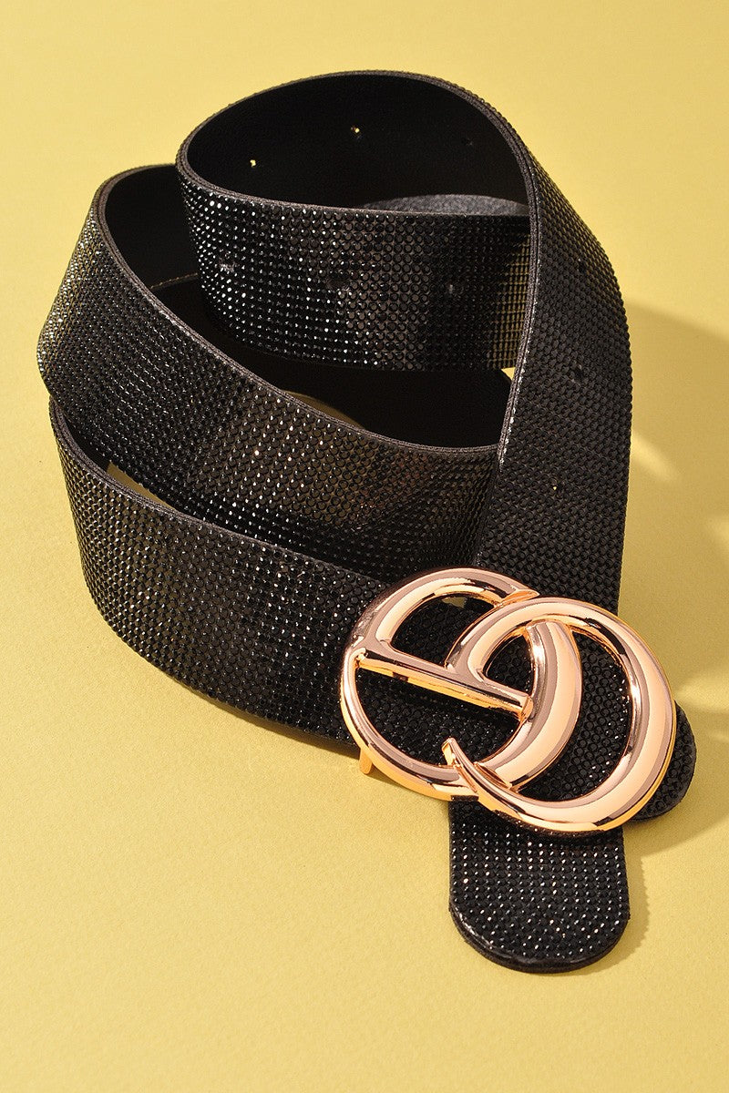 CHIC RHINESTONE BELT