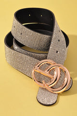 CHIC RHINESTONE BELT
