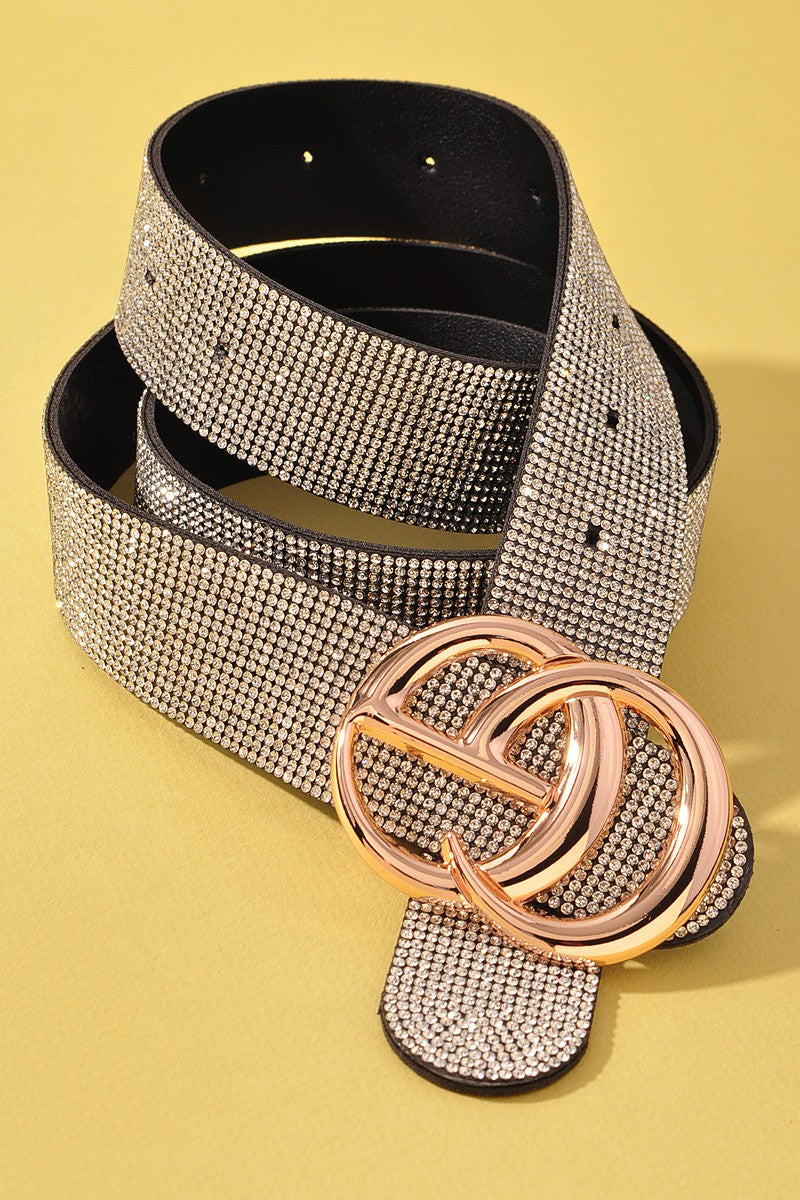 CHIC RHINESTONE BELT