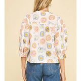 Summer Floral Top