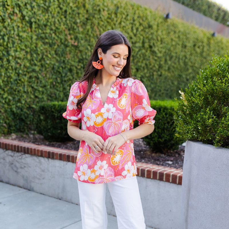 Tulip Rosalinda Womens Long Sleeve Top in Sunflower