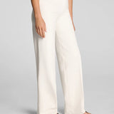 Ponte Wide Leg | Ivory