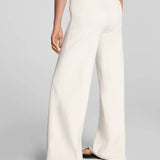 Ponte Wide Leg | Ivory