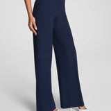 Ponte Wide Leg | Navy