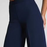 Ponte Wide Leg | Navy
