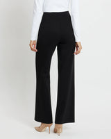 Maeve Ponte Pant | Black