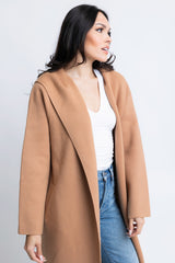 Cardigan Coat | Camel