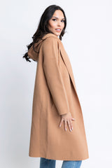 Cardigan Coat | Camel