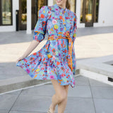 Hazel Dress | Blue
