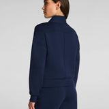 Shawl Collar Half Zip | Navy