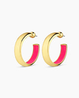 Paseo Enamel Hoops